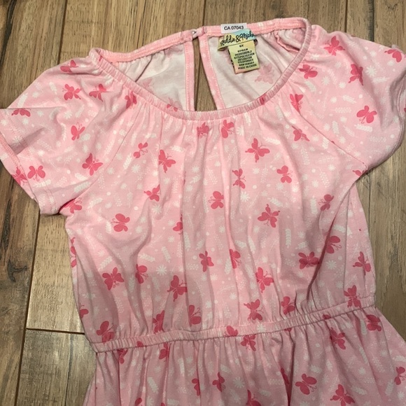 🦋Pink butterfly summer dress 6X - Picture 8 of 8
